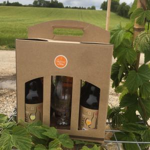 Brasserie Malt Emoi Coffret carton 5 bieres + verre